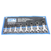 SET SPANNER ROE STUBBY REVERSIBLE GEARDRIVE 8PC